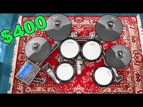 This Drum Set Is Way More Fun Than It Should Be - $420 Amazon E-kit