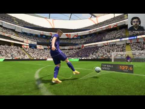 97 Rated Lewandowski's Thunderous Strikes You Can't Miss: Cinematic Slow Motion #fifa23