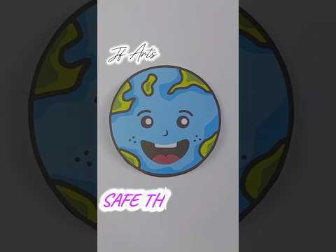 Safe the earth🌍🥺 No war🚫 #shortvideo #art #painting #artandcraft #safe #earth 😣