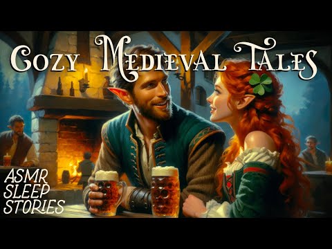 Enchanting Medieval Fantasy Tales Compilation | Cozy British ASMR | Fantasy Bedtime Stories