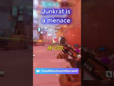 Junkrat is hard to play in Overwatch 2 #shorts