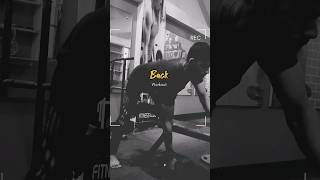 Day 33 | Back Workout Row | Target 160kg Deadlift in 90days #viral #trending #bodybuilding #shorts