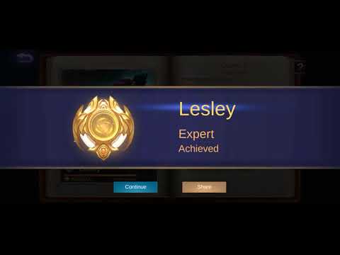 Lesley Deal 3 times of critical damage above 1800