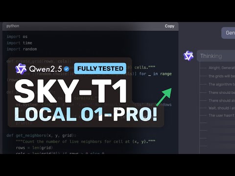 Sky-T1: This NEW SMALL Opensource Reasoning MODEL IS AMAZING!