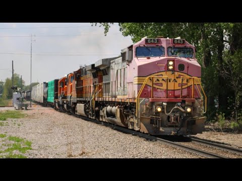 Warbonnet BNSF 643 Leader on the LINWLM - 5/15/21