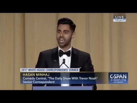 Hasan Minhaj on Trump at White House Correspondence Dinner