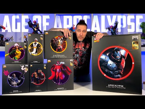 Unboxing the X-Men Age of Apocalypse Diorama from Iron Studios!