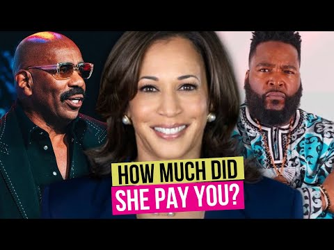 Steve Harvey Goes LIVE to CONFRONT Dr. Umar & DEFEND Kamala, Vows to Keep Asking Soft Questions