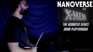 Xmen The Animated Series Theme (drum playthrough)