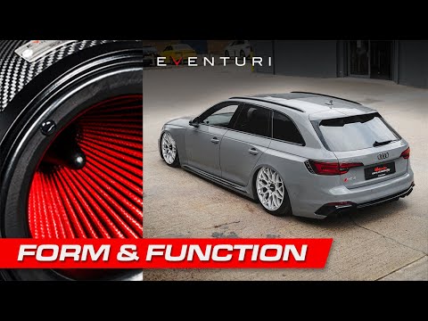 AUDI RS4 B9 & Eventuri Carbon Fibre Intake | Car Audio & Security