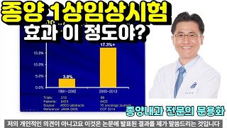 종양 1상임상시험, 효과 이 정도야?