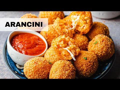 How to Make Arancini | Italian Rice Balls (Arancini Recipe)