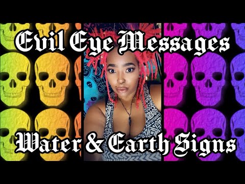 🧿Who Is Sending You Evil Eye 🧿                 Water & Earth Signs