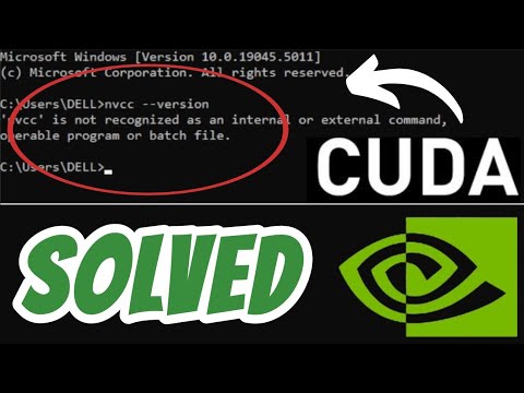 'nvcc' is not recognized as an internal or external command,operable program SOLVED in Nvidia CUDA