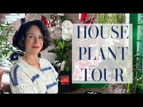 🌿Unwrap the Secrets of my Cozy French Farmhouse | A HOUSEPLANT TOUR You Won't Forget