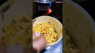 Masala Maggi Cup noodles🍜🤤 #wow #tasty #maggie #masalamaggi #subscribe