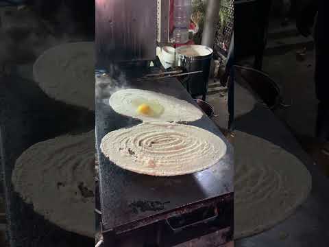 Egg Masala Omlette Dosa || Street Side Food Hyderabad