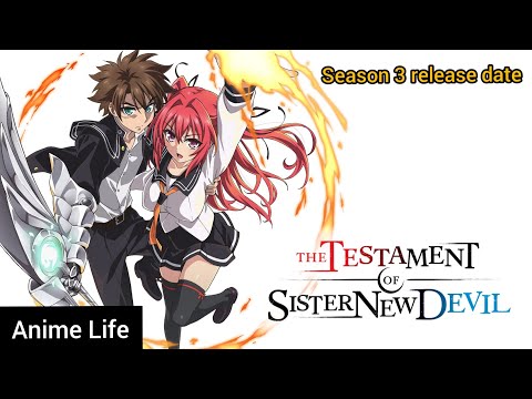 Shinmai Maou no Testament Season 3 Release Date: When will it premiere?