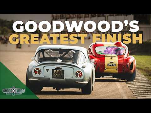 Epic 10 mins V8 battle for the win at Goodwood Revival | 2024 RAC TT