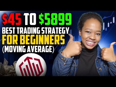 HOW TO USE MOVING AVERAGE FOR BINARY OPTIONS (TRADING STRATEGY FOR BEGINNERS)