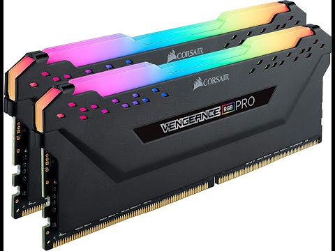 Corsair Vengeance RGB Pro 32GB 2x16GB DDR4 3600 PC4 28800 C18 AMD Optimized Memory – Black at Amazon