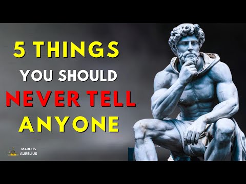 5 Things You Should NOT Expose To OTHERS