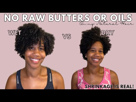 Natural Hair Detox: Week 20 of No Raw Butters & Oils | Setting my Curls | Gabrielle Ishell