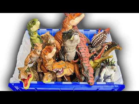 The ULTIMATE T-Rex vs. Prey Collection Lineup | T-Rex, Stegosaurus & More!