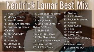 【DJ MIX】【BestMix】Kendrick Lamar  Best Mix Greatest Hits 2023 #KendrickLamar #DJMix