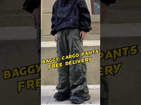 Baggy cargo pants thrift store in india delhi ⚡️ | How to start thrift store india | thevitalthings