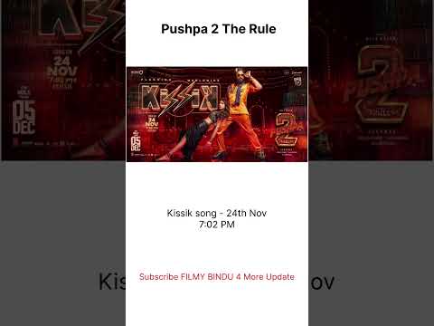 Kissik song from Pushpa 2