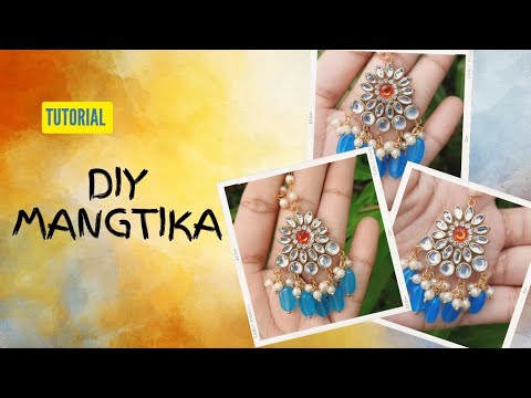 Diy Mangtika | Handmade Jewellery | Tutorial | Diy Crafts With Minnie