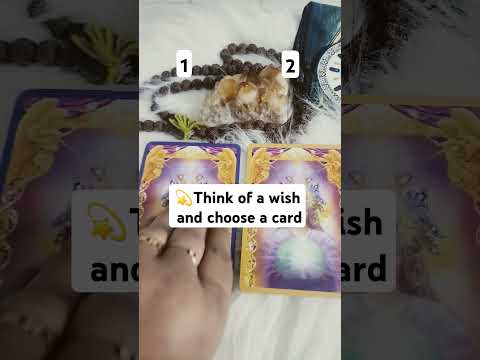 Think of a wish and choose the card#tarot #shortvideo #viral #shorts #explore #message #tarotreading