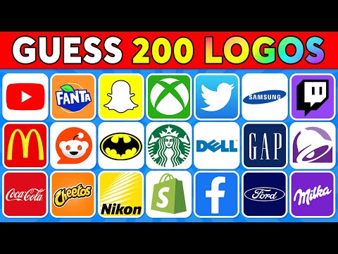 Guess The Logo In 2 Seconds 🌈 RAINBOW Edition | 200 Famous Logos 🍏🥇 Logo Quiz 2024