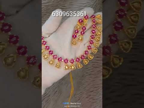 One gram gold jewellery#jewellery #onlineshopping #czjewellerysetswithprice