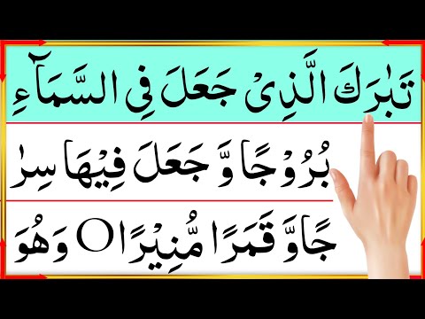 Surah Furqan Last Ruku In Beautiful Voice | Surah Furqan Telawat | Learn Quran Daily