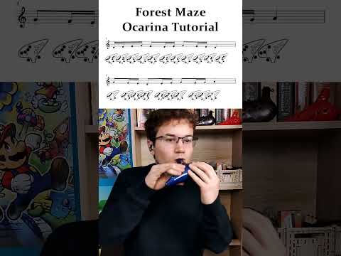 Forest Maze - Ocarina Tutorial 🌲🎶[Super Mario RPG]