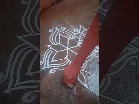 #shortsvideo#rangoli#margalikolam#dailyrangoli#easymuggulu#lakshmi's kolam