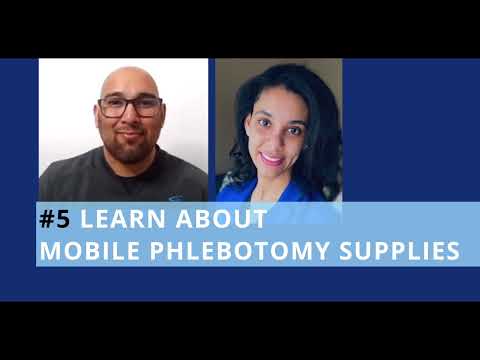 #5 Learn About Mobile Phlebotomy Supplies | Eduardo Zamora, Product Specialist | Product Demo