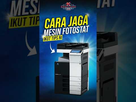 TIPS - CARA JAGA MESIN FOTOSTAT #Khalifahcopier #mencetaktanpabatasan #tipsfotostat #shorts