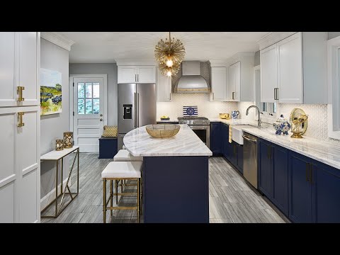 Interior Design | How to Decorate Lux Kitchen Room Tour | Her HOME Is #roomtour