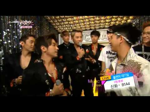 SHINHWA B1A4 backstage