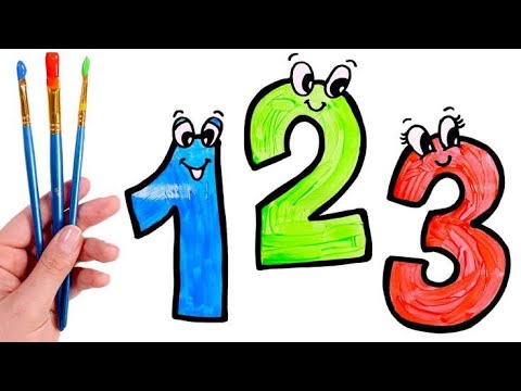 Number Song |  1 2 3 Numbers | Number Name |  A B C ALPHABET