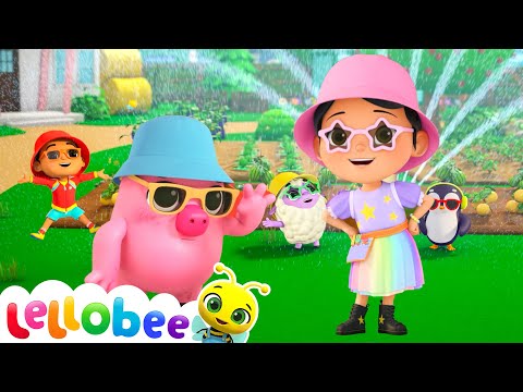 Cooling Tips: Staying Cool on a Hot Day | 🌻Lellobee City Farm - Kids Playhouse Song Mix