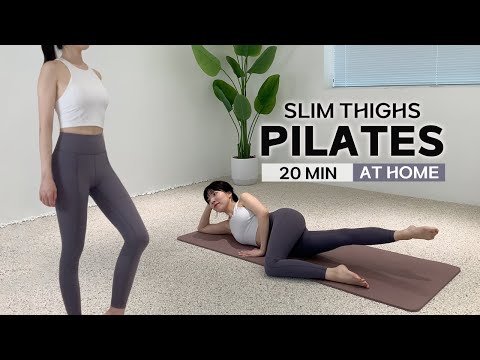 20 MIN SLIM THIGHS PILATES WORKOUT - Sculpt Inner Thighs & Tone Your Legs