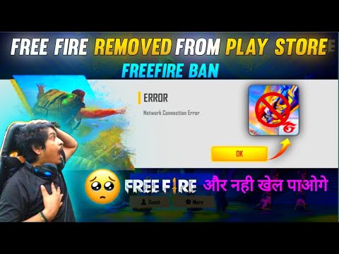 FREE FIRE BAN IN INDIA 😭😭 || WHY REMOVED FREE FIRE FROM GOOGLE PLAY STORE || SAD NEWS FREE FIRE BAN.