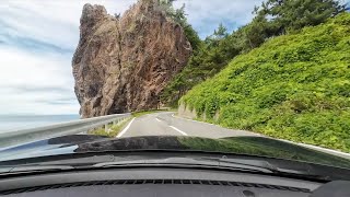 4. 【車載・ドローン】川内ダム→仏ヶ浦→願掛岩→下北郡大間町奥戸上道【ロードスターRFの記録】2024/08/15-4