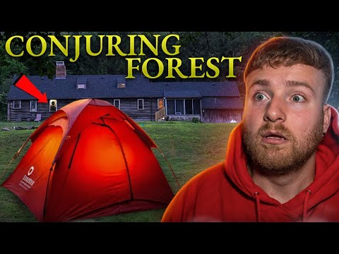 THE CONJURING HOUSE: Camping In The Scariest Place In America