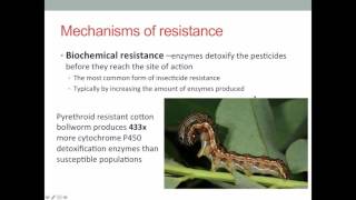 PLTH108 - Lecture - Pesticide Resistance