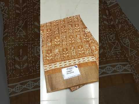 #Khadi silk sarees